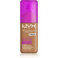 NYX Professional Makeup Make ‘Em Wonder lehký matující make-up odstín 24 Golden 30 ml