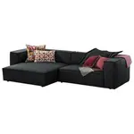 Chilliano ROHOVÁ SEDAČKA, kůže, černá