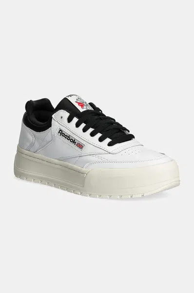 Kožené tenisky Reebok Classic Club C Megacourt bílá barva, 100201238