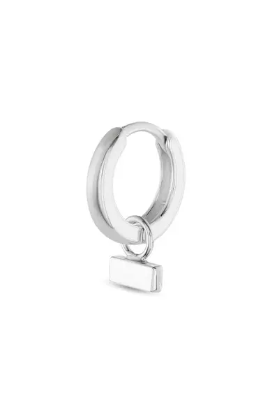 Stříbrné náušnice No More