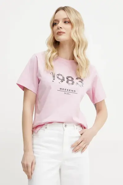 Bavlnené tričko Weekend Max Mara