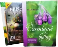 Balíček Čarodějné byliny + křížovky s tužkou - Claudia Ritterová