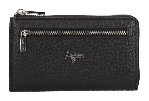 Dámská kožená peněženka Lagen 70608 Black
