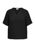 ONLY Carmakoma Blúzka 'CARMetta'  čierna