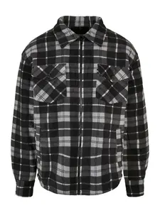 Urban Classics Prechodná bunda  sivá / čierna