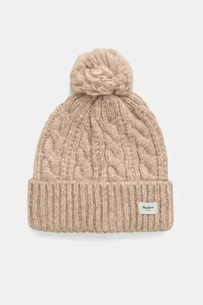 Čiapka s prímesou vlny Pepe Jeans