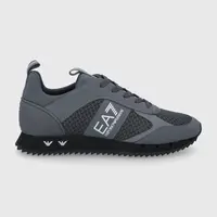 Boty EA7 Emporio Armani šedá barva