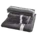 Joop! SADA RUČNÍKŮ A OSUŠEK, šedá, tmavě šedá