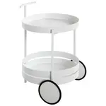 XXXL SERVÍROVACÍ VOZÍK, bílá, 42/42/61 cm