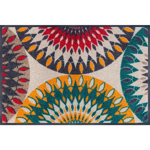 wash+dry DVEŘNÍ ROHOŽKA, 50/75 cm, béžová