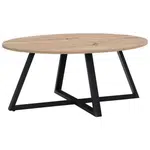 Boxxx KONFERENČNÍ STOLEK, černá, dub artisan, kov, kompozitní dřevo, 90/70/39 cm