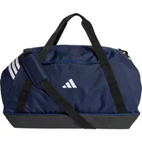 adidas TIRO DUFFLE L BC Sportovní taška, tmavě modrá, velikost