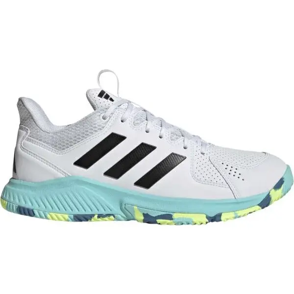 adidas COURT FLIGHT W Dámská volejbalová obuv, bílá, velikost 40 2/3