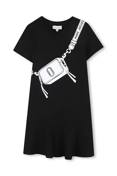 MARC JACOBS Dětské bavlněné šaty Marc Jacobs