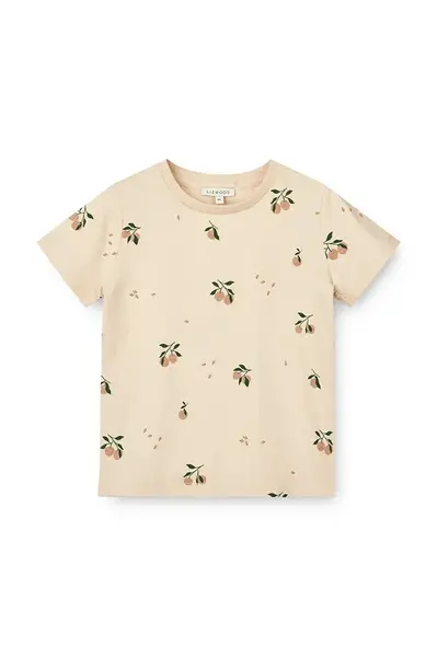 Dětské bavlněné tričko Liewood Apia Printed Shortsleeve T-shirt