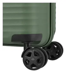 Palubný kufor Travelite Air Stripe S Slim Green