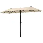 XXXL DVOJITÝ SLUNEČNÍK 300/220/150 cm