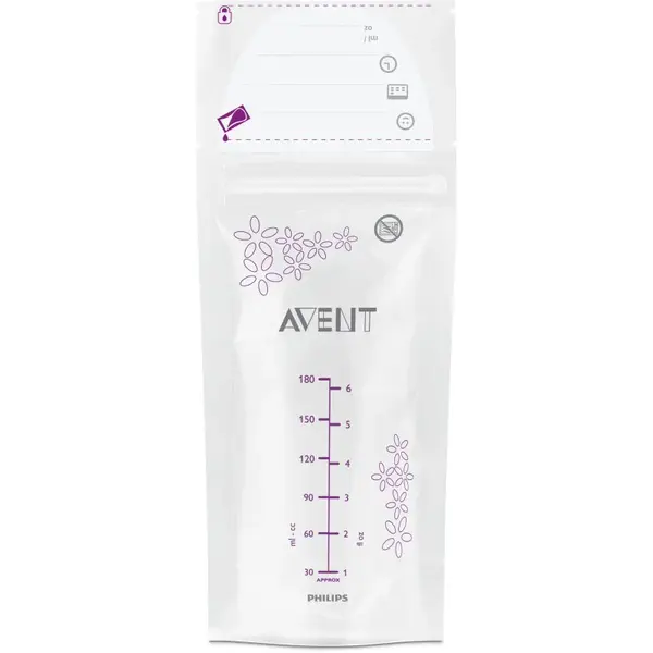 Philips Avent Breast Milk Bags SCF603/25 sáček na uchování mateřského mléka 25x180 ml
