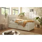MID.YOU POSTEL BOXSPRING, 120/200 cm, krémová