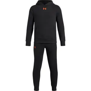 Under Armour RIVAL FLEECE Chlapecká tepláková souprava, černá, velikost M
