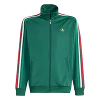 ADIDAS ORIGINALS Tepláková bunda 'Firebird'  smaragdová / červená / biela