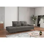 Sit & More LENOŠKA, textil, barvy grafitu