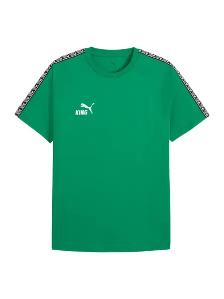 PUMA Funkčné tričko  zelená / čierna / biela