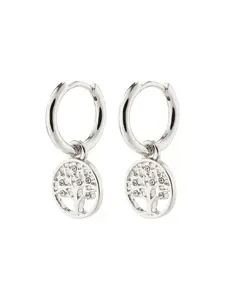 Pilgrim Náušnice 'Iben'  strieborná