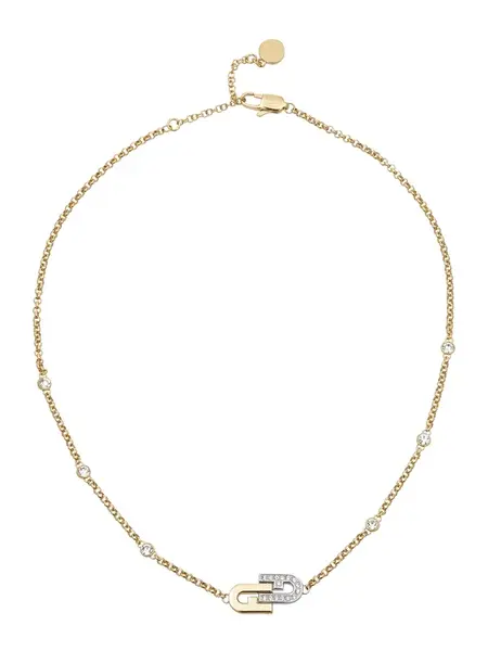 FURLA Retiazka  zlatá / strieborná / priehľadná