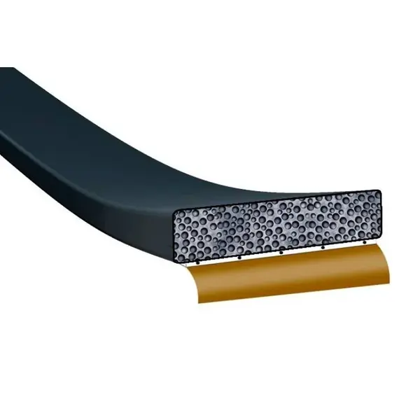 Těsnění CELLULAR strip, 8 x 2mm, černé, 200m