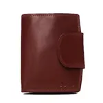 Pánská kožená peněženka vínová - Delami Biser
