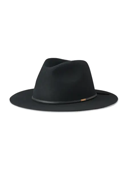 Brixton Klobúk 'WESLEY FEDORA'  čierna