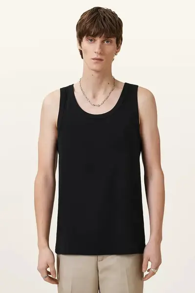 Bavlněný top AllSaints EDWARDS VEST