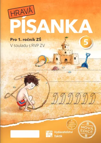 Hravá písanka pro 1.ročník - 5.díl - nová edice