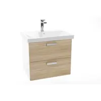 Naturel Vario skrinka s umývadlom Brevis 60cm biela/dub VARIO260ZBIDB