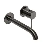 Umývadlová batéria SAT Aurum vrátane podomietkového telesa brúsený gun metal SATBAUR101BGM