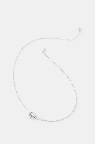 Stříbrný náhrdelník Guess JSBN04 558JW