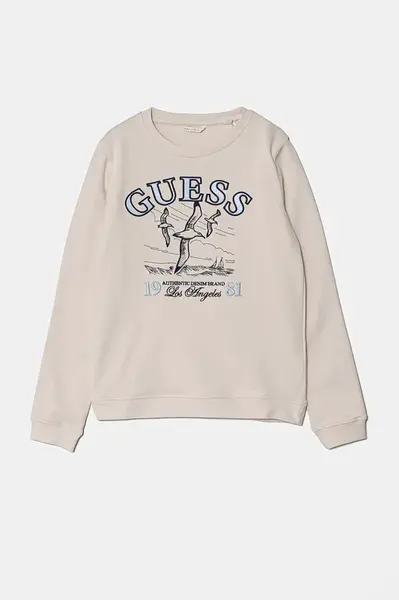 Dětská bavlněná mikina Guess