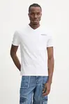 Tričko Guess Jeans bílá barva, s potiskem, M4YI50 K8HM0