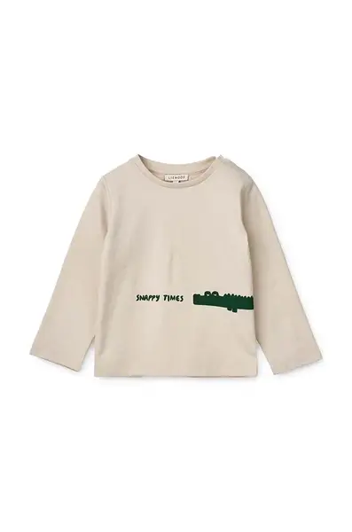 Dětská bavlněná košile s dlouhým rukávem Liewood