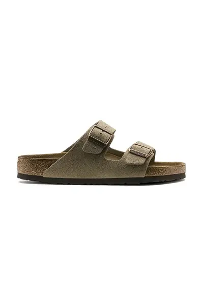 Semišové pantofle Birkenstock Arizona
