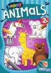 Happy Animals - omaľovánka - kniha z kategorie Omalovánky