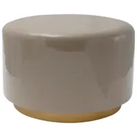 MID.YOU ODKLÁDACÍ STOLEK, šedá, barvy zlata