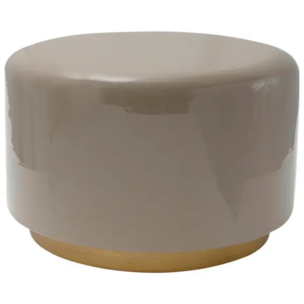 MID.YOU ODKLÁDACÍ STOLEK, šedá, barvy zlata