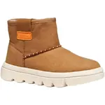 Geox J WILLABOOM Dievčenská zimná obuv, hnedá, veľkosť