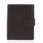 Peněženka pro muže RENE, hnědá matná