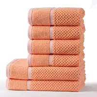 Sada froté ručníků a osušek MODENA meruňová 6 ks