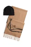 Čiapka a šál s prímesou vlny Lauren Ralph Lauren