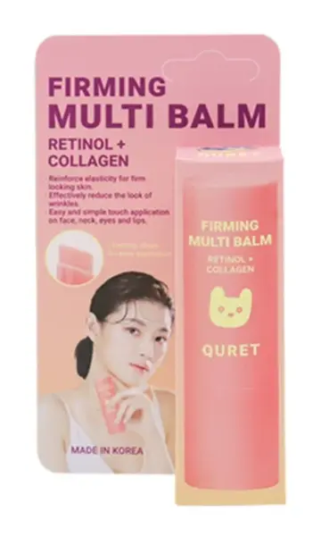 Quret Zpevňující multibalzám Retinol a Kolagen 10 g