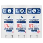 DERMAFLORA stick tuhý deodorant SENSITIVE 3ks